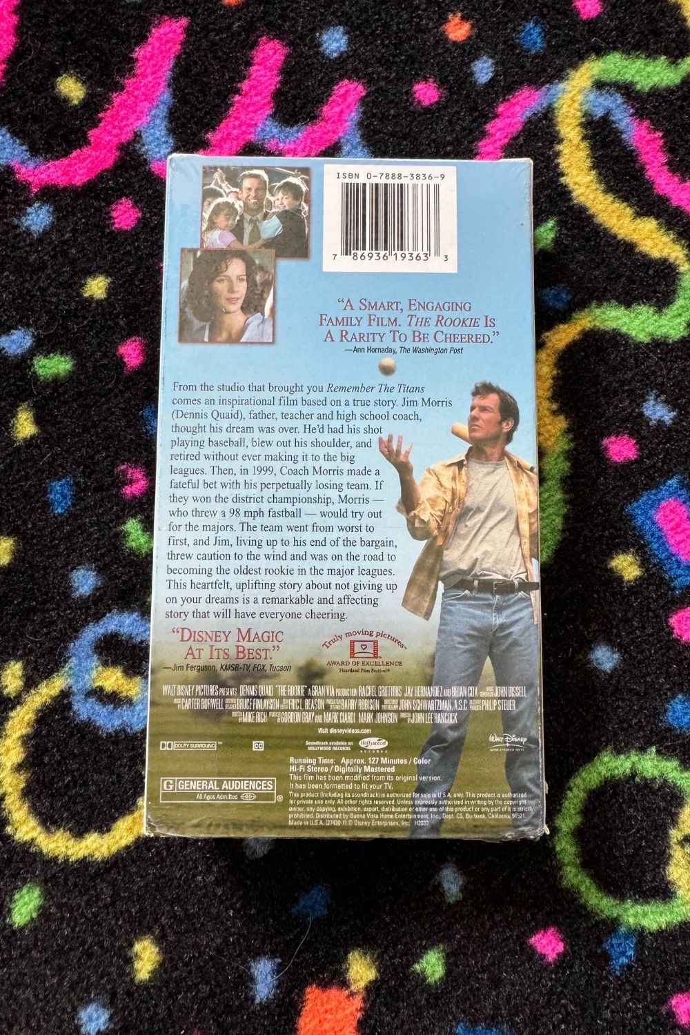 THE ROOKIE VHS*