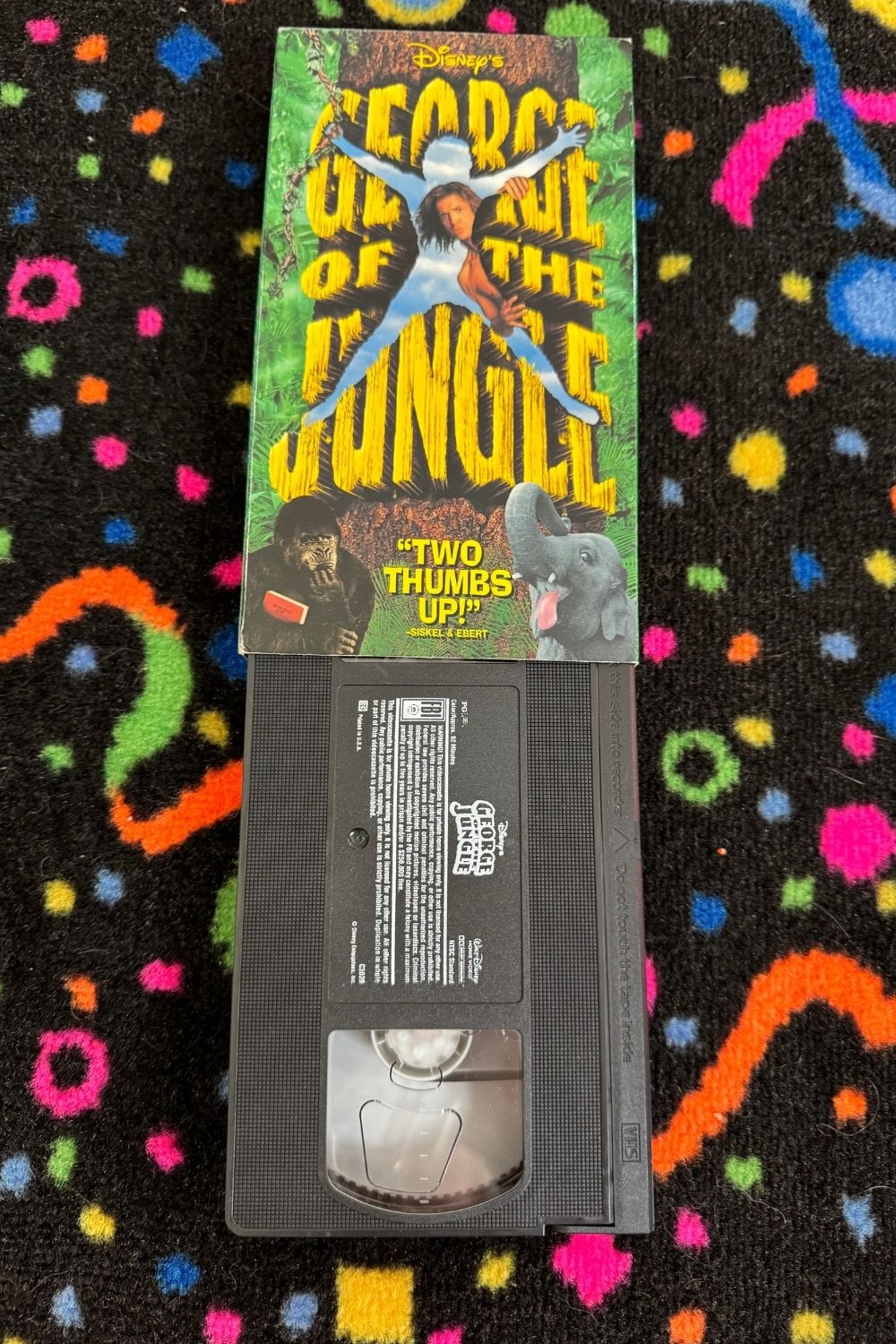 GEORGE OF THE JUNGLE VHS*