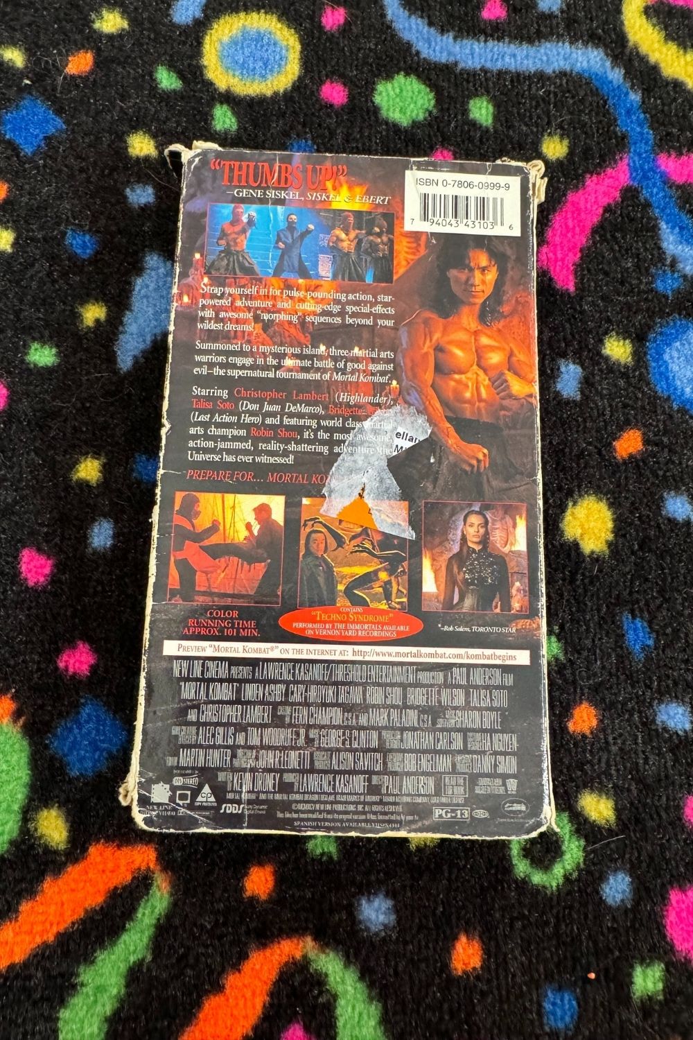 MORTAL COMBAT VHS*