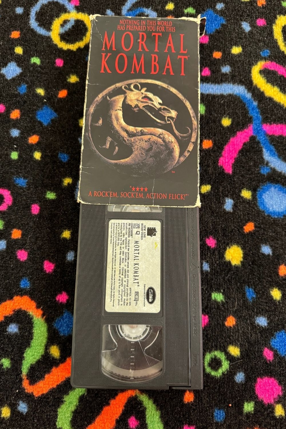 MORTAL COMBAT VHS*