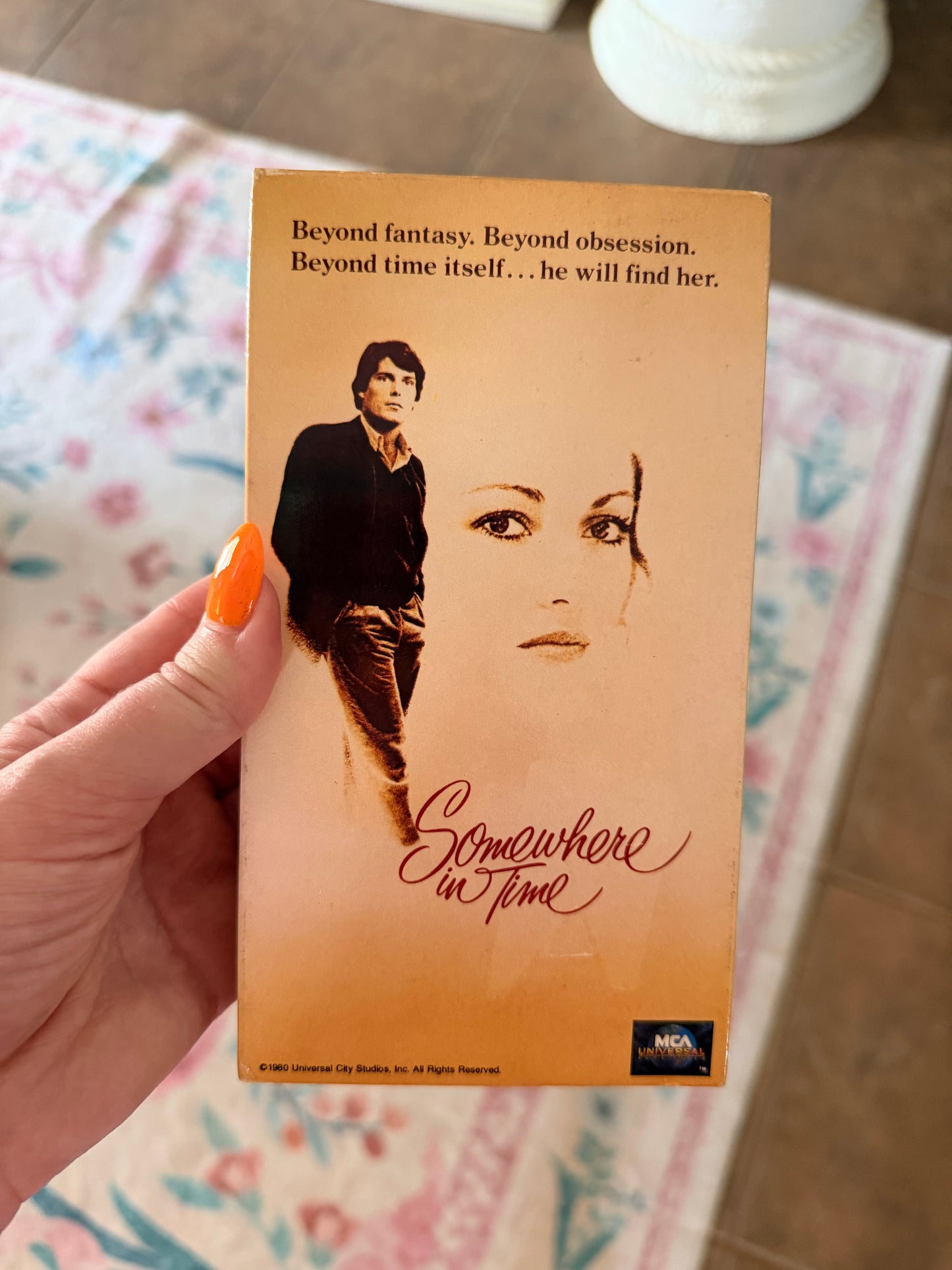 Somewhere in time vhs