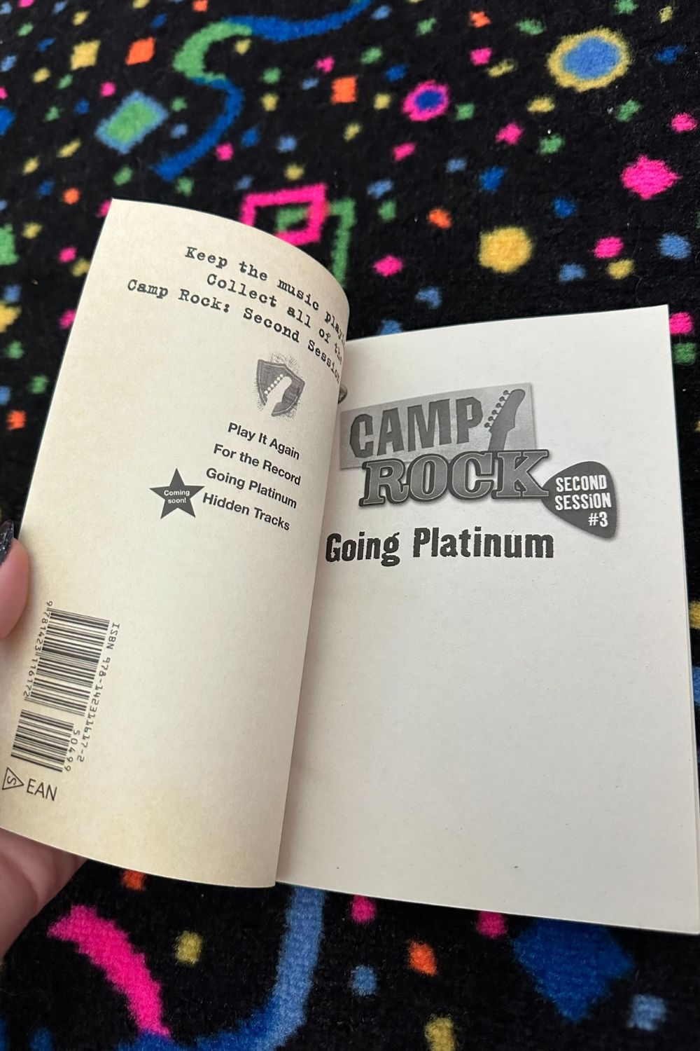 CAMP ROCK: GOING PLATINUM SECOND SESSION #3 BOOK*