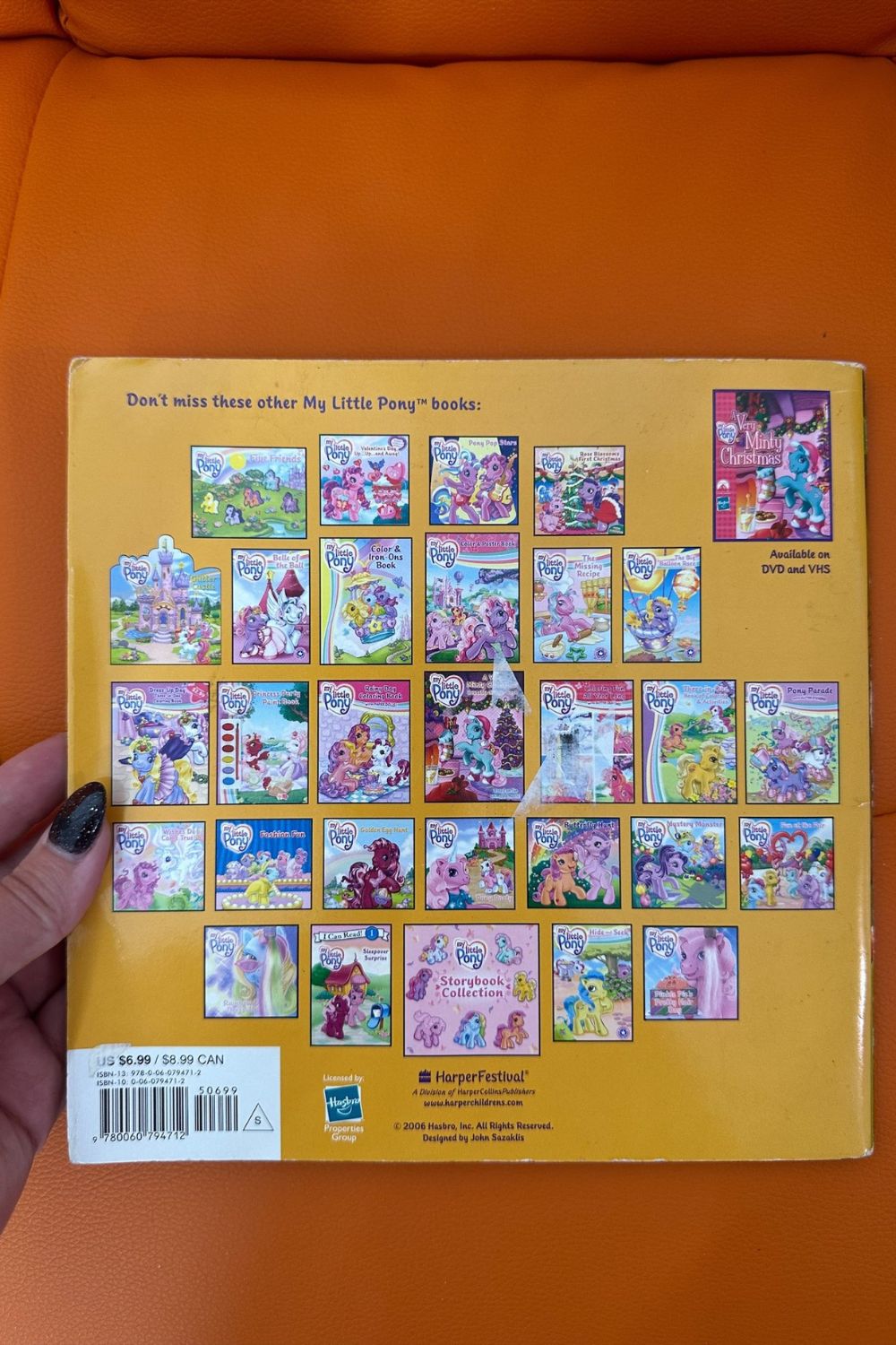 2006 MY LITTLE PONY: THE PERFECT PUMPKIN BOOK*