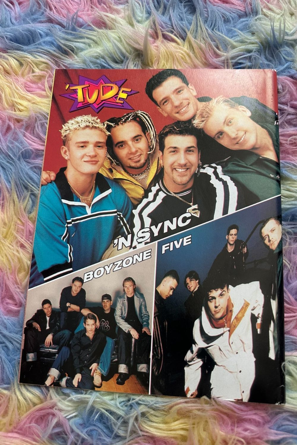 TUDE: 'N SYNC AND ALL YOUR FAVORITE MUSIC STARS MAGAZINE*