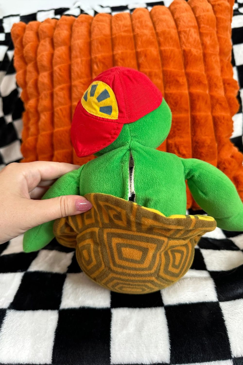 1997 Vintage Franklin The Turtle Plush Nostalchicks 9339