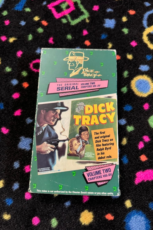 DICK TRACEY - THE ORIGINAL SERIAL VHS*