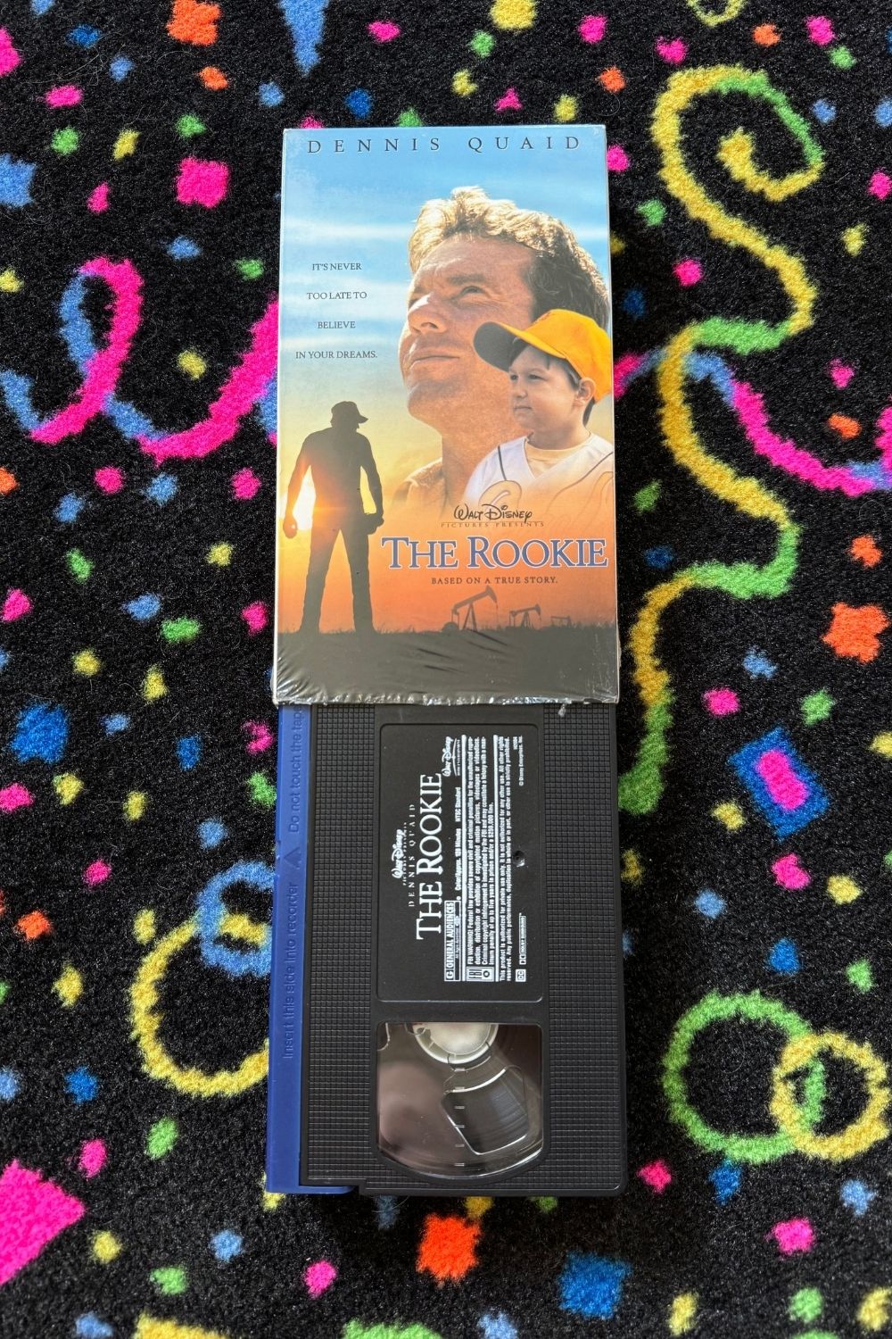 THE ROOKIE VHS*