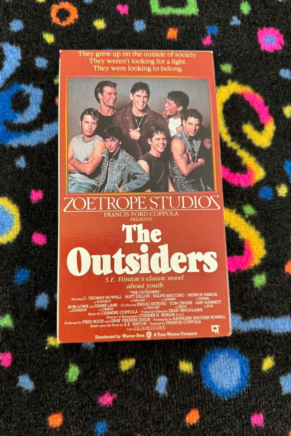 THE OUTSIDER VHS*