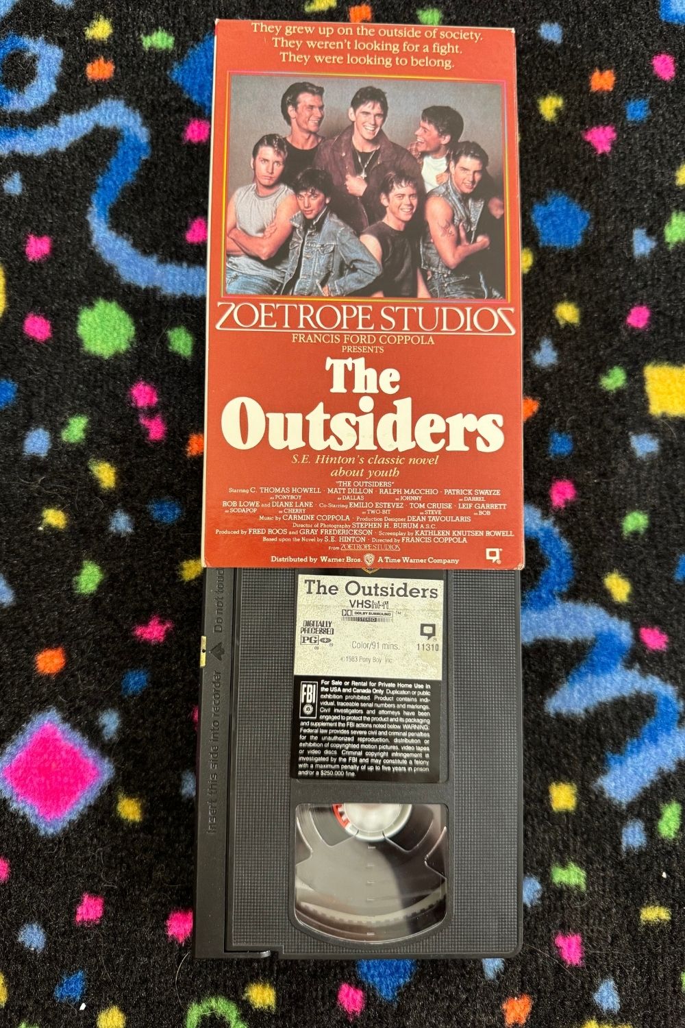 THE OUTSIDER VHS*