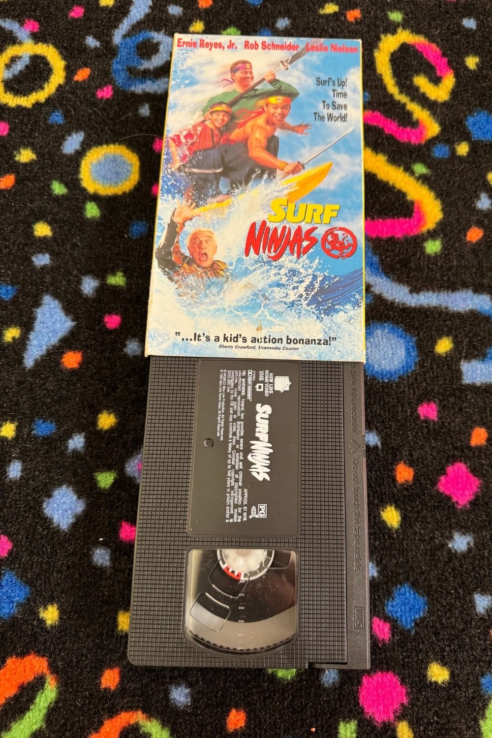 SURF NINJAS VHS*