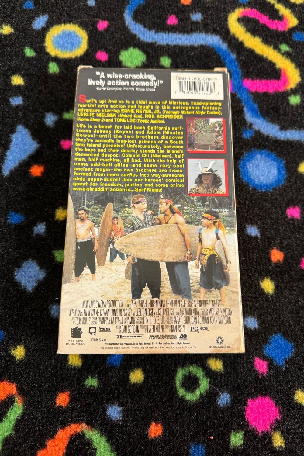 SURF NINJAS VHS*