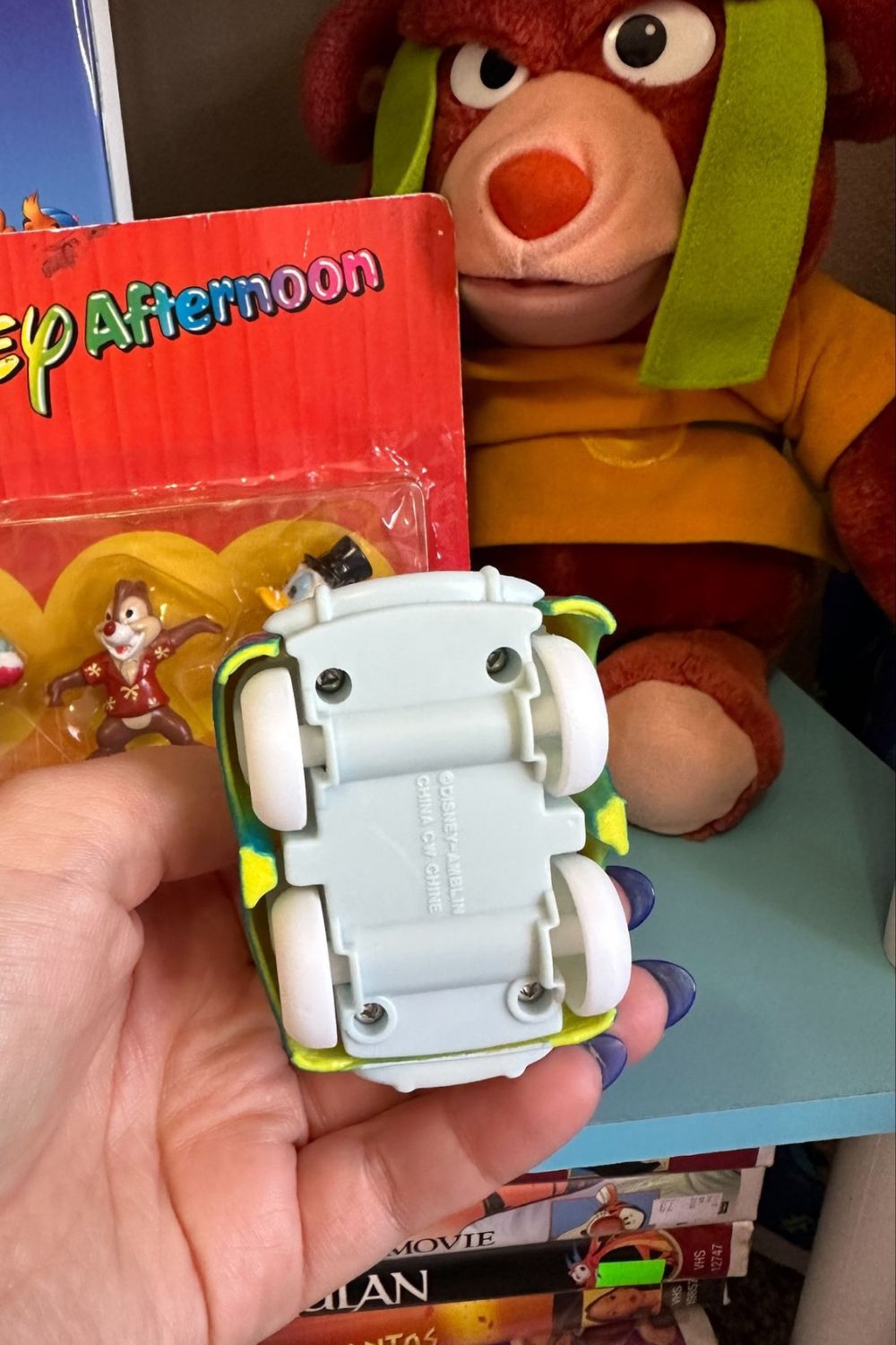 1995 MCDONALD'S ROGER RABBIT IN MICKEY'S TOON TOWN VECHICLE TOY*