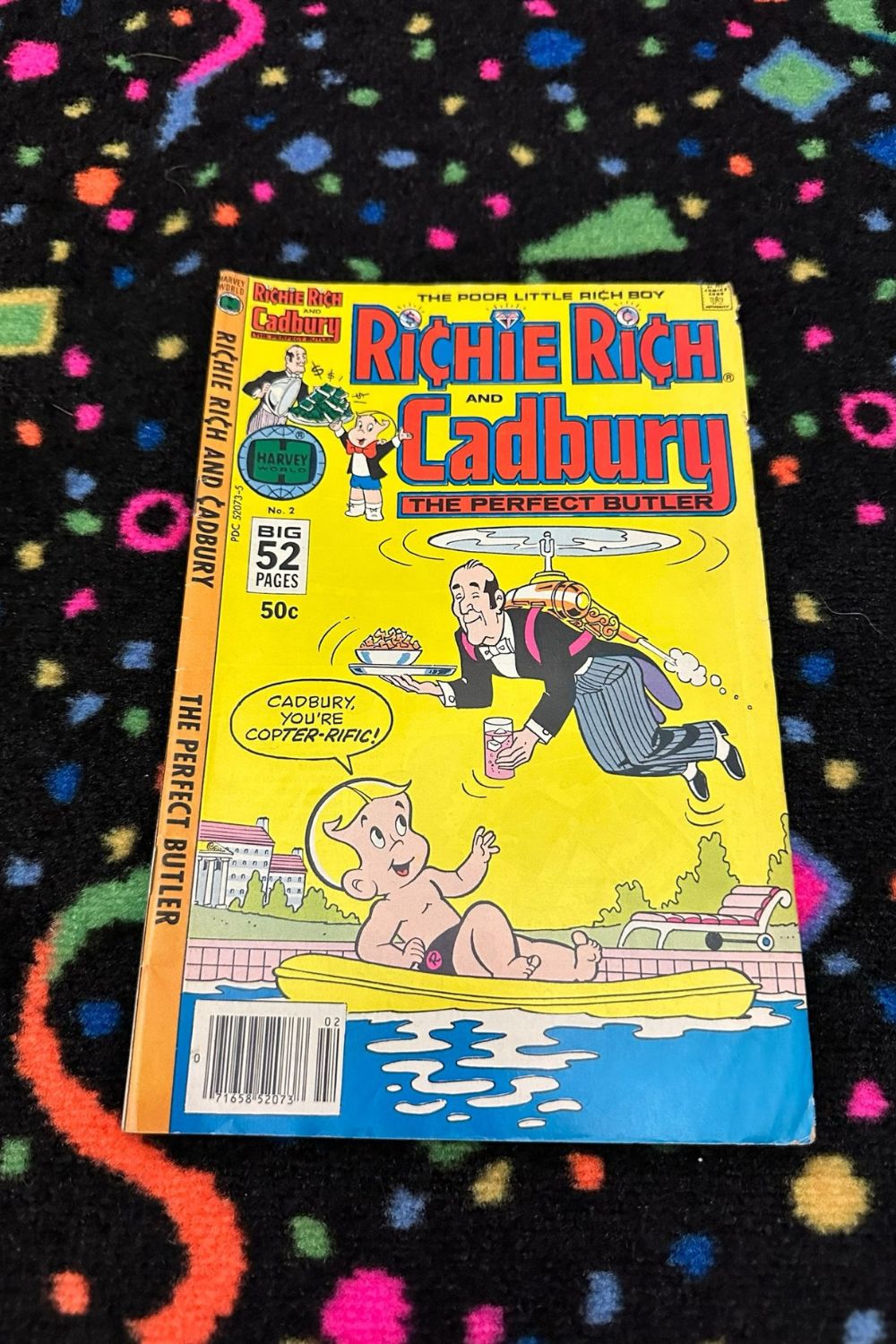 RICHIE RICH AND CADBURY THE PERFECT BUTLER COMIC*