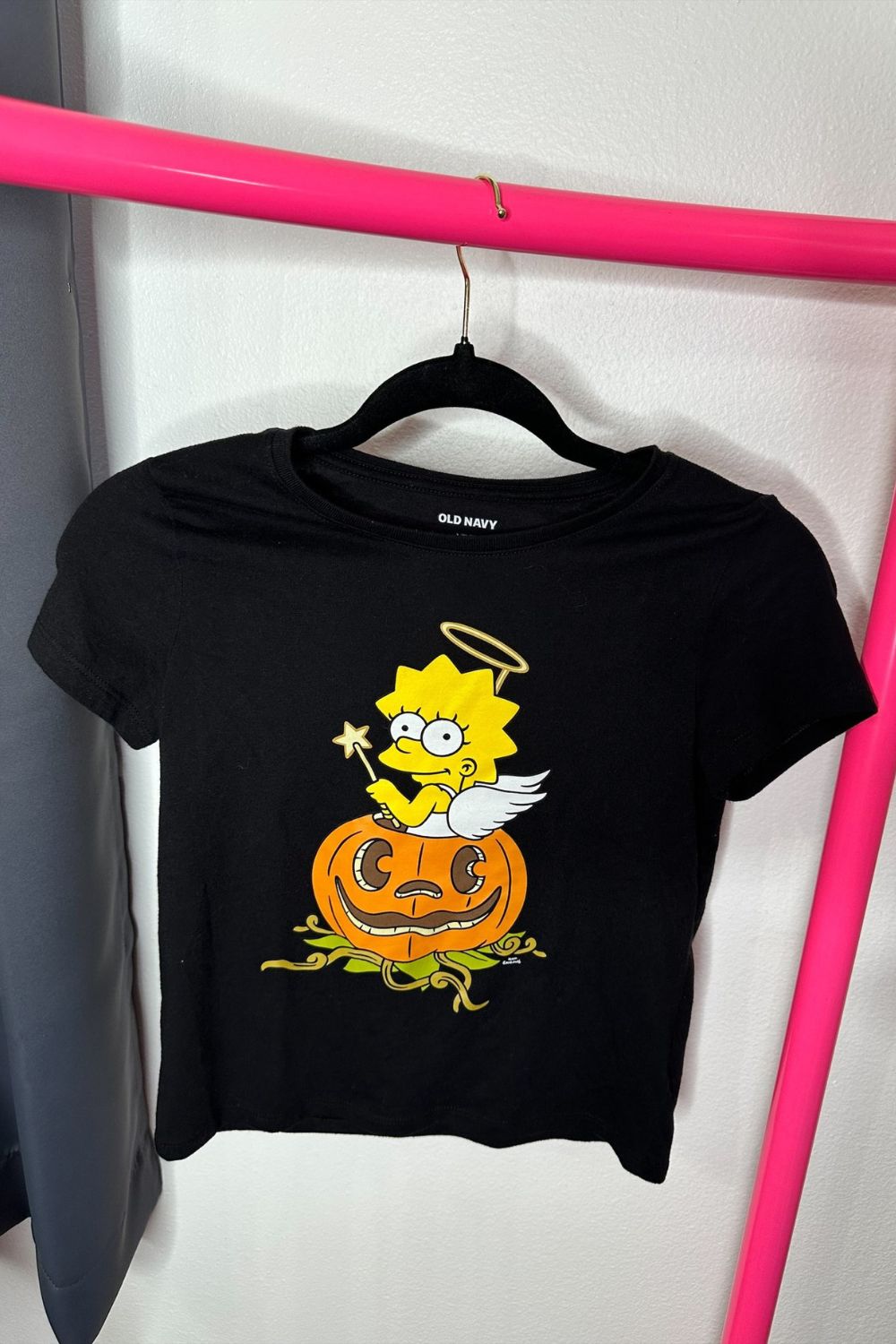 LISA SIMPSON PUMPKIN TEE SHIRT LARGE (10/12)*