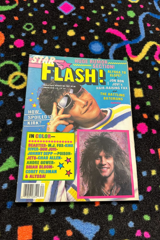 1987 AUGUST 12 STAR MAGAZINE: HOW SPOILED IS KIRK?*