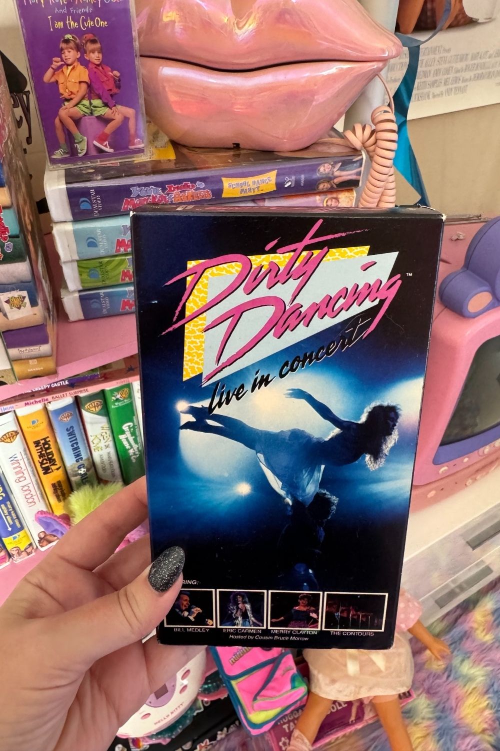 DIRTY DANCING LIVE IN CONCERT VHS*