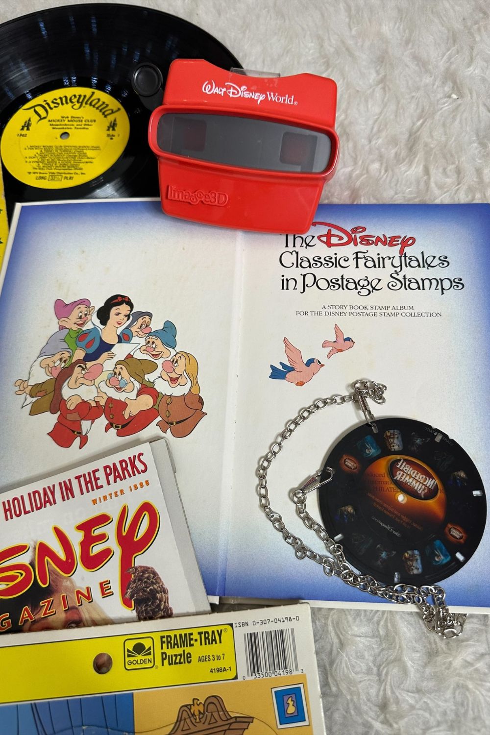 THE DISNEY CLASSIC FAIRYTALES IN POSTAGE STAMPS BOOK*