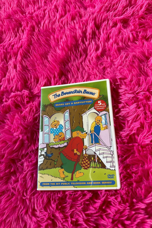 2004 THE BERENSTAIN BEARS- "BEARS GET A BABYSITTER" DVD*