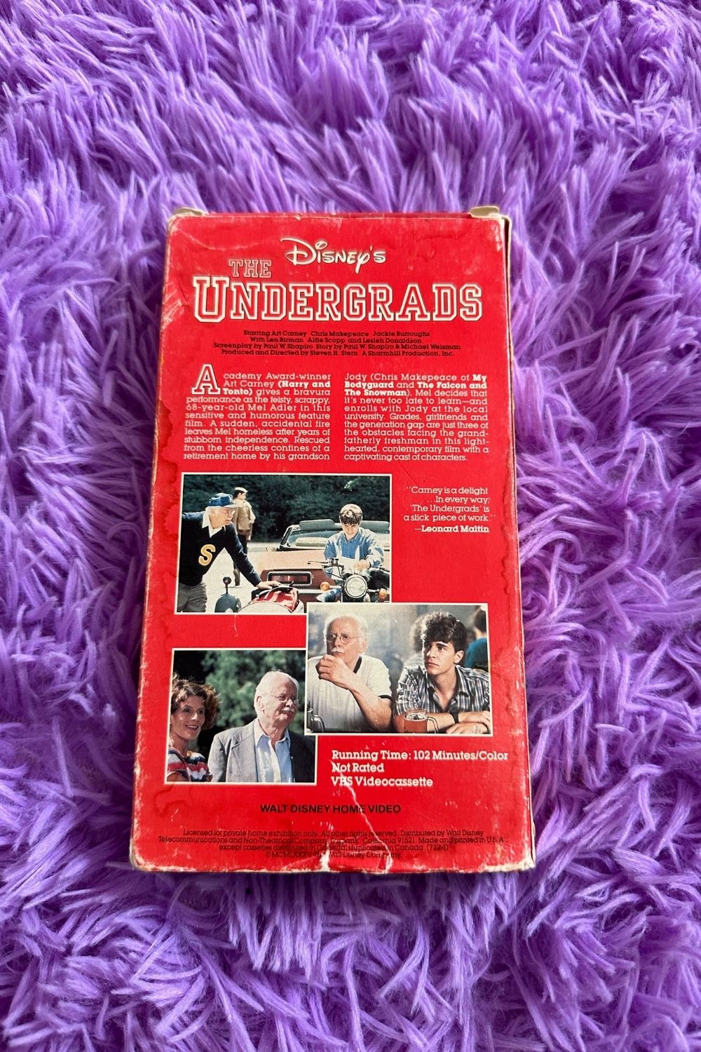 DISNEYS UNDERGRADS VHS*