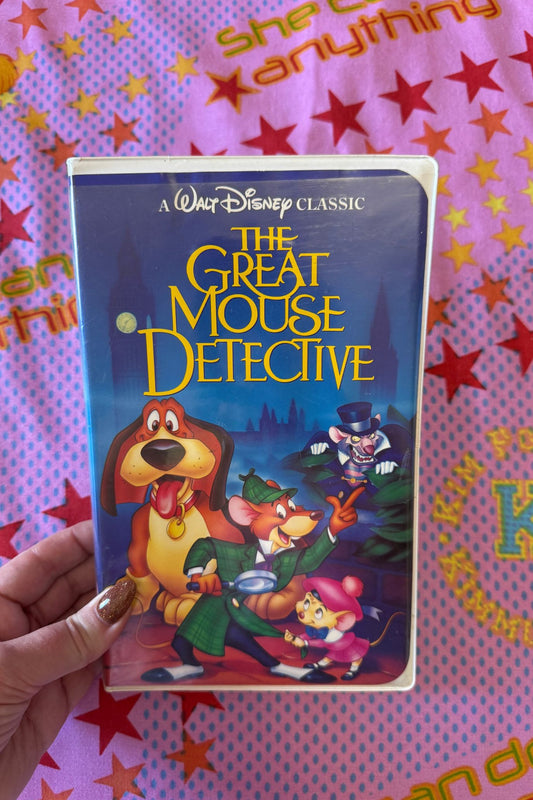 THE GREAT MOUSE DETECTIVE VHS*