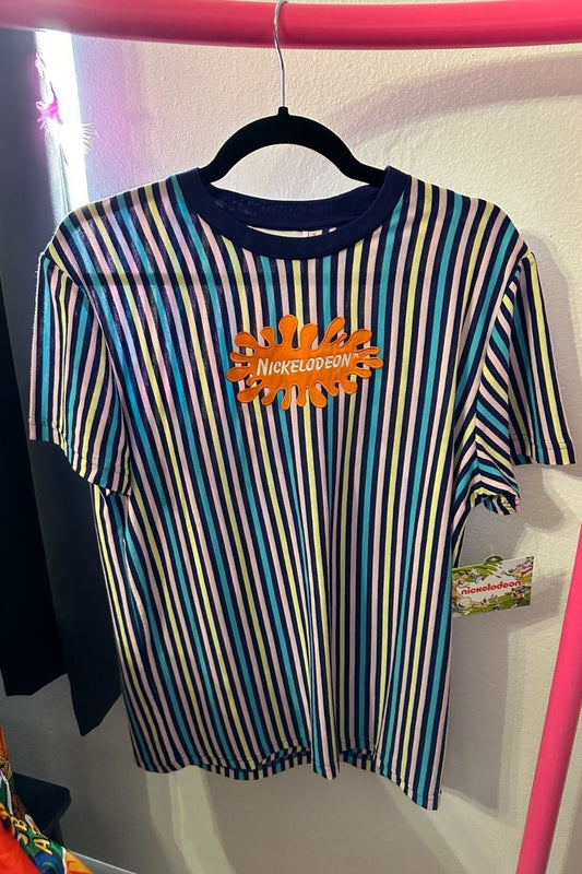 NICKELODEON STRIPED TEE - SIZE S*