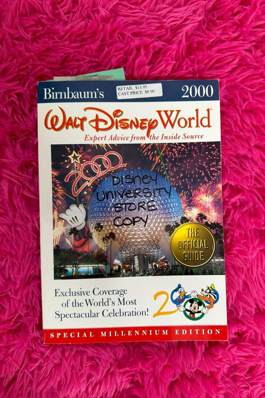 VTG BIRNBAUM'S WALT DISNEY WORLD OFFICIAL GUIDE 2000 SPECIAL MILLENNIUM EDITION*