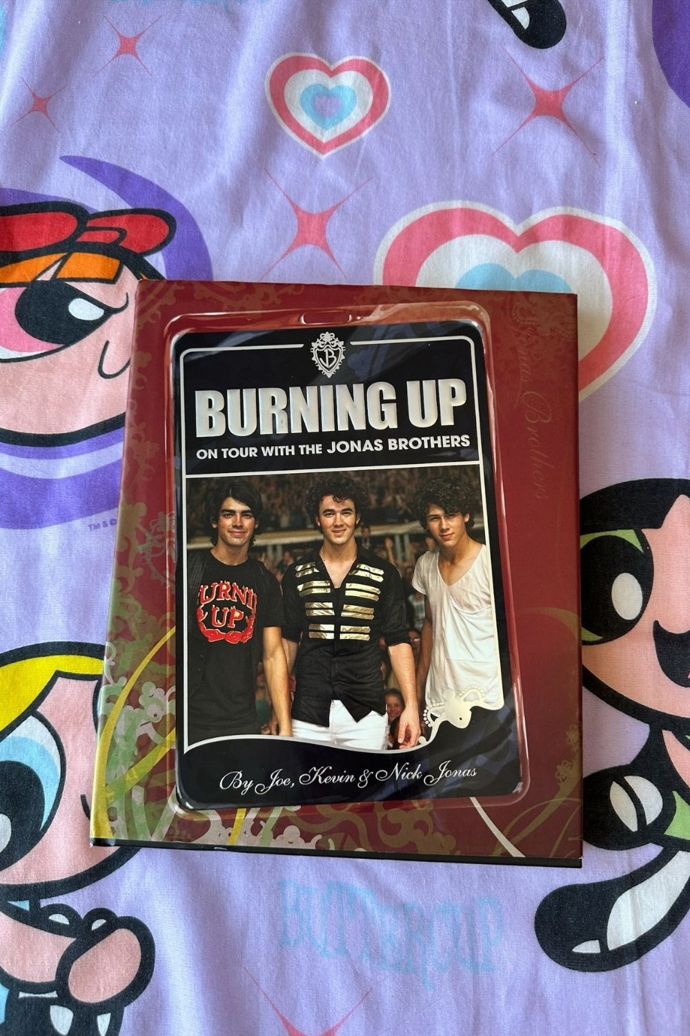 BURNING UP: ON TOUR WITH THE JONAS BROTHERS BOOK*