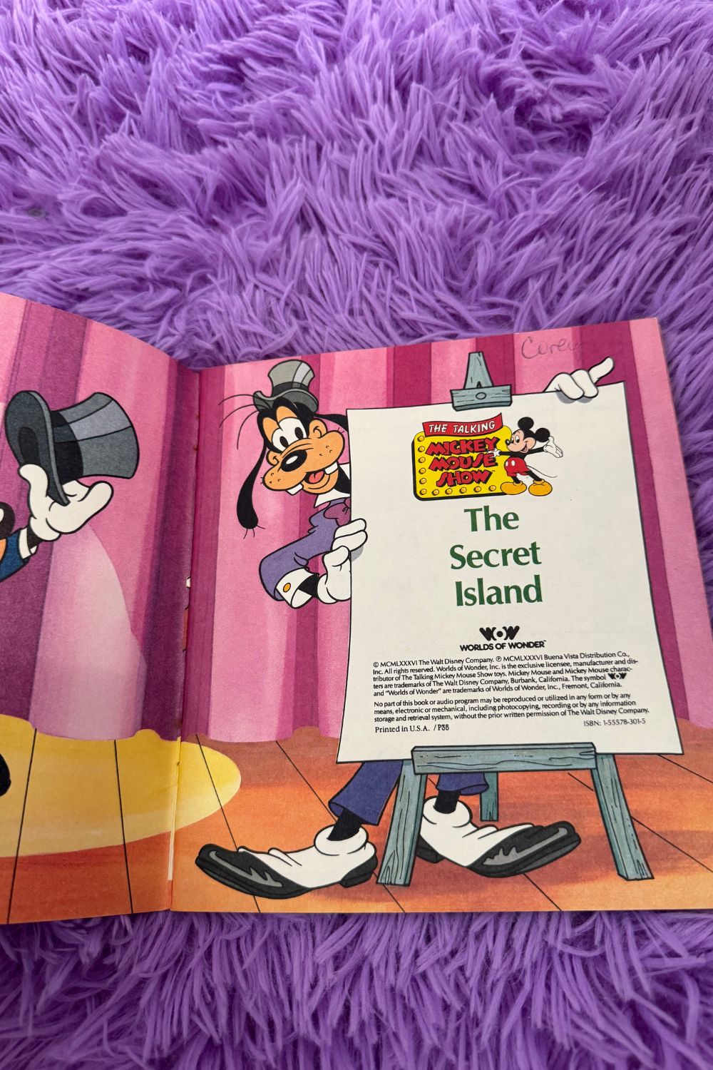 MICKEY MOUSE SHOW - THE SECRET GARDEN BOOK*