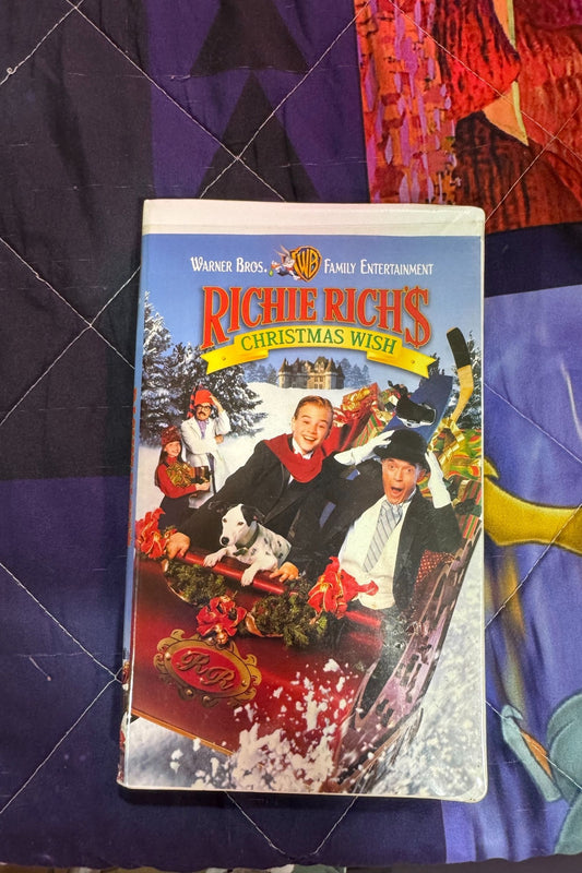 RICHIE RICH’S CHRISTMAS WISH VHS*