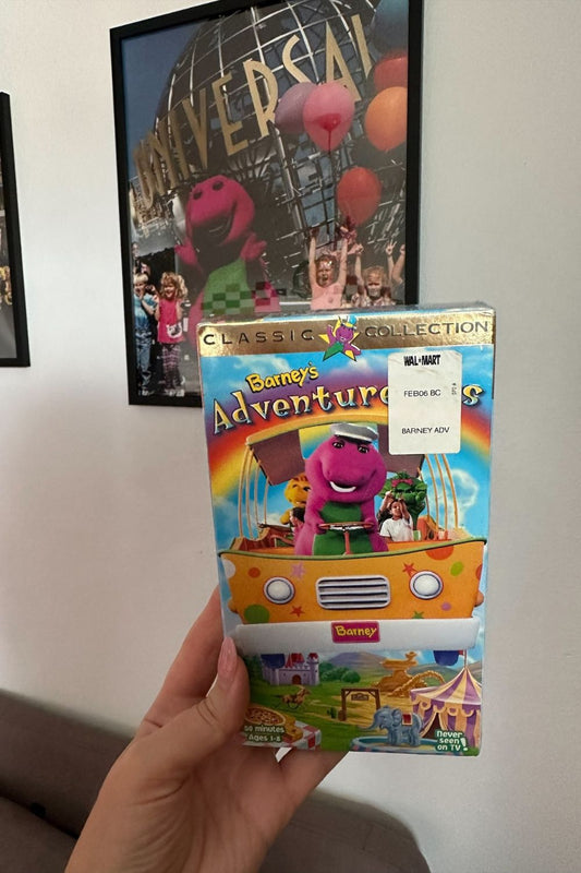 1997 BARNEY'S ADVENTURE BUS CLASSIC COLLECTION VHS UNOPENED*