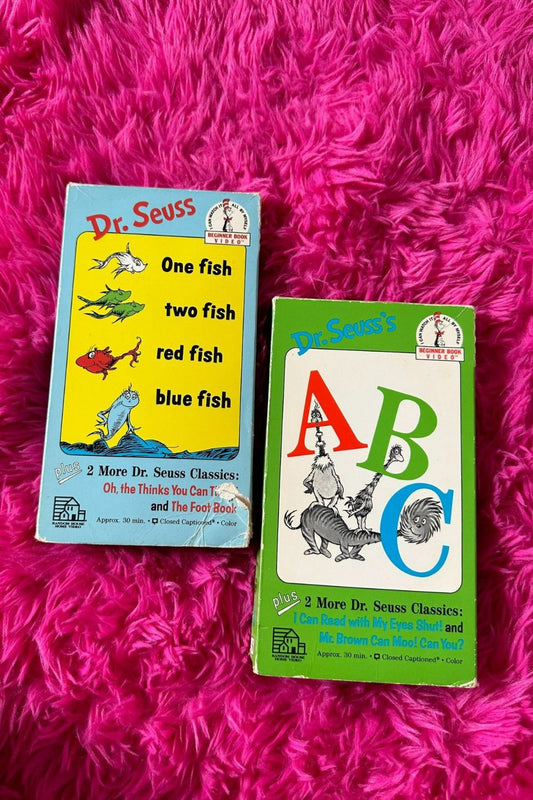 DR.SEUSS BUNDLE OF 2 VHS*