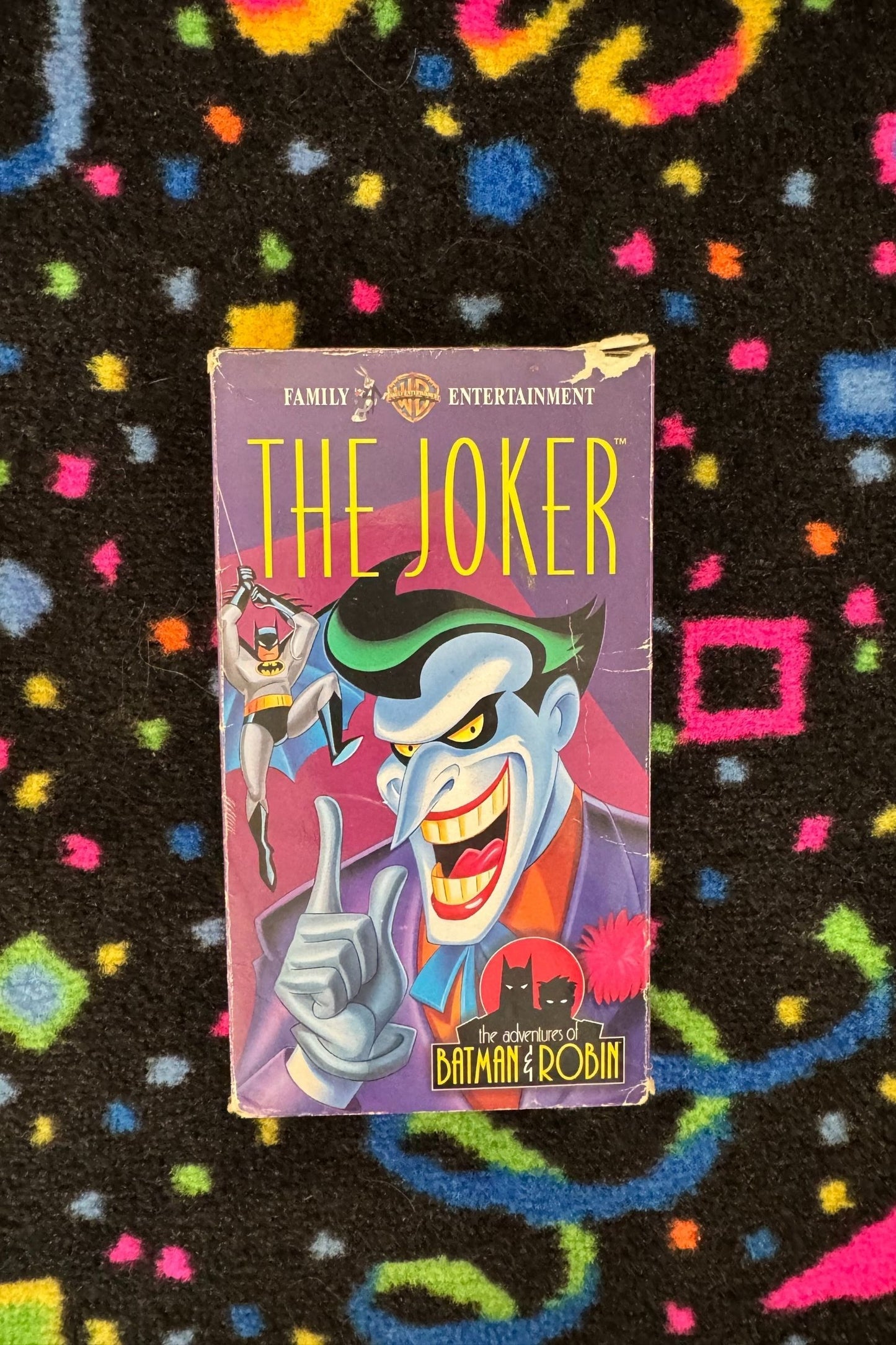 THE ADVENTURES OF BATMAN & ROBIN: THE JOKER VHS*