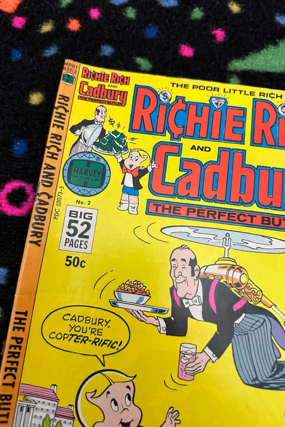 RICHIE RICH AND CADBURY THE PERFECT BUTLER COMIC*