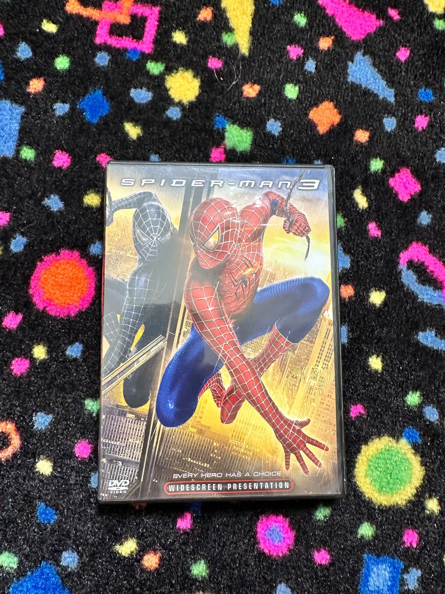 Spider-Man 3 dvd