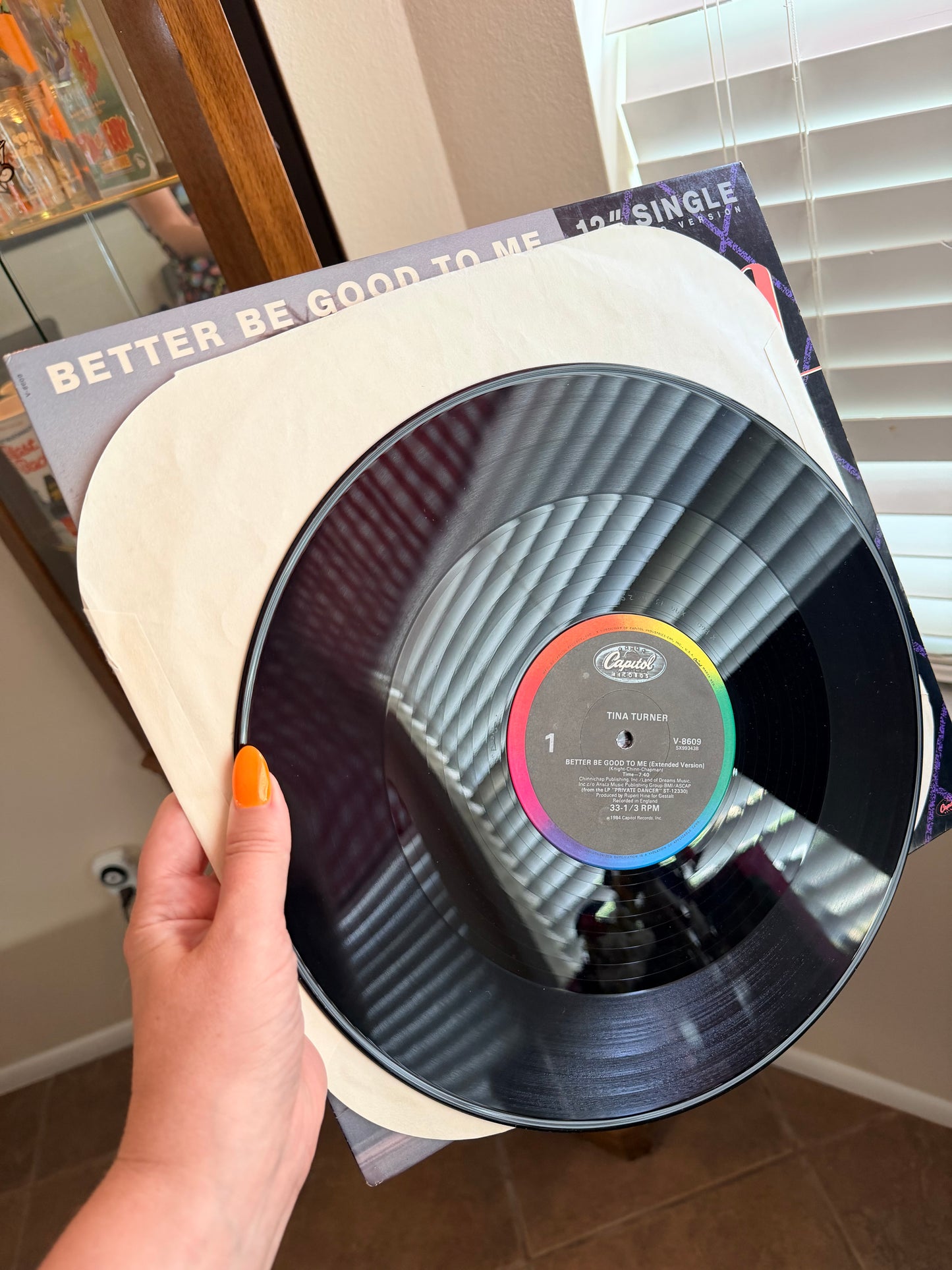Tina Turner Better be good to me Vinyl