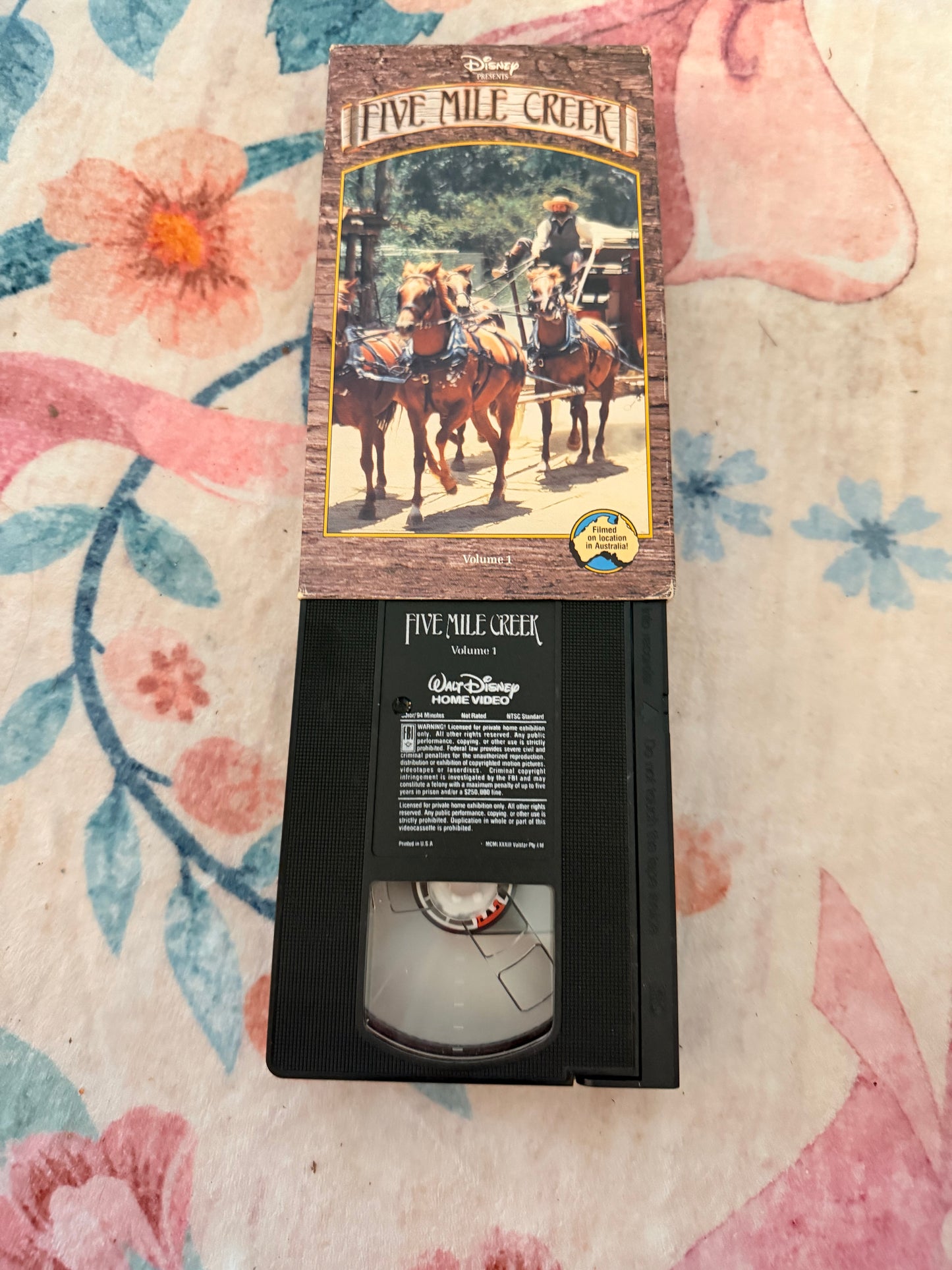 Disney Five Mile Creek Volume 1 VHS