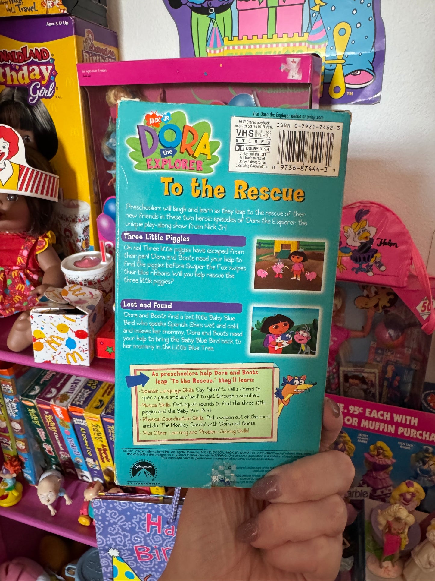 Dora to the rescue vhs