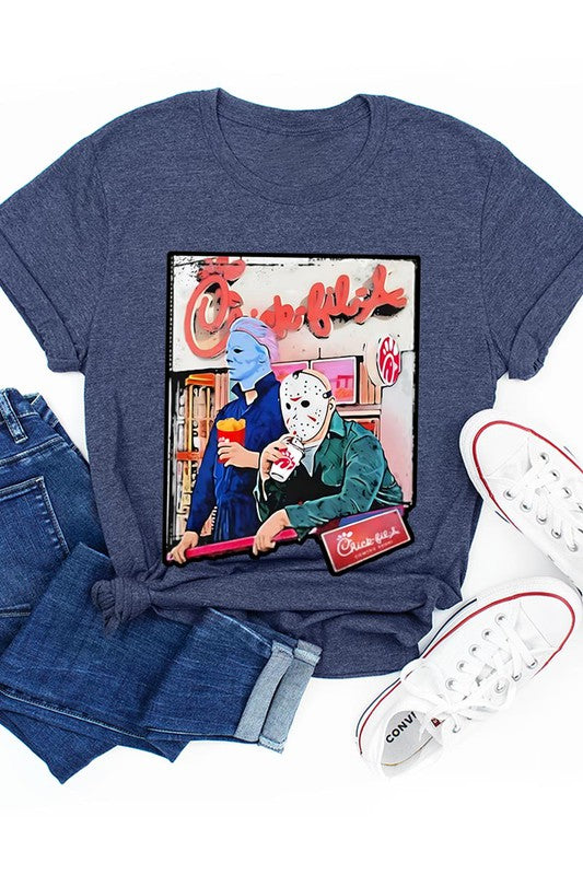 HAUNTED DRIVE-THRU DELIGHTS TEE