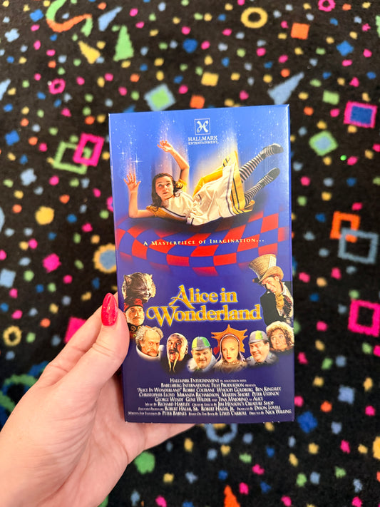 Hallmarks Alice In Wonderland VHS