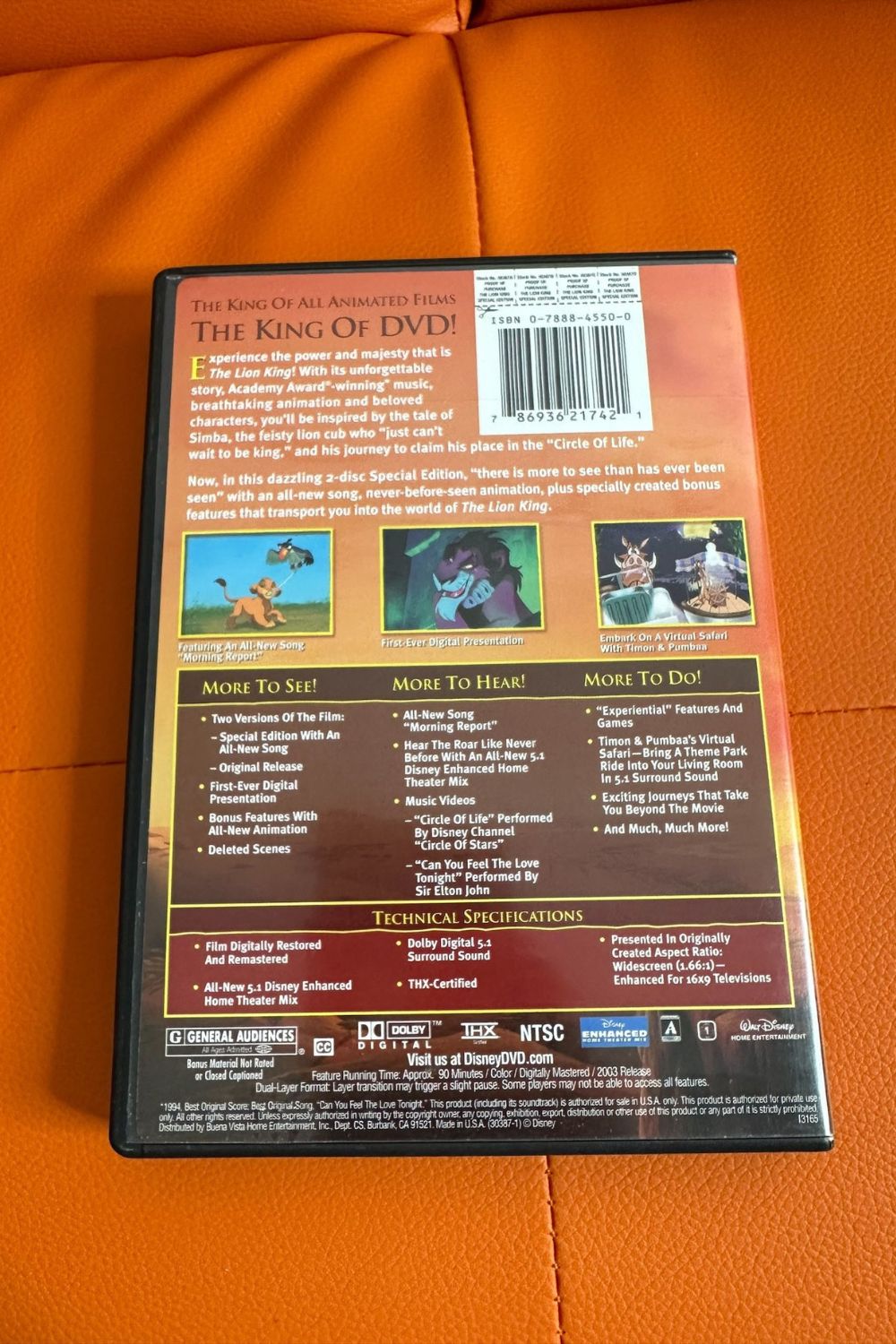 THE LION KING 2-DISC SPECIAL EDITION*