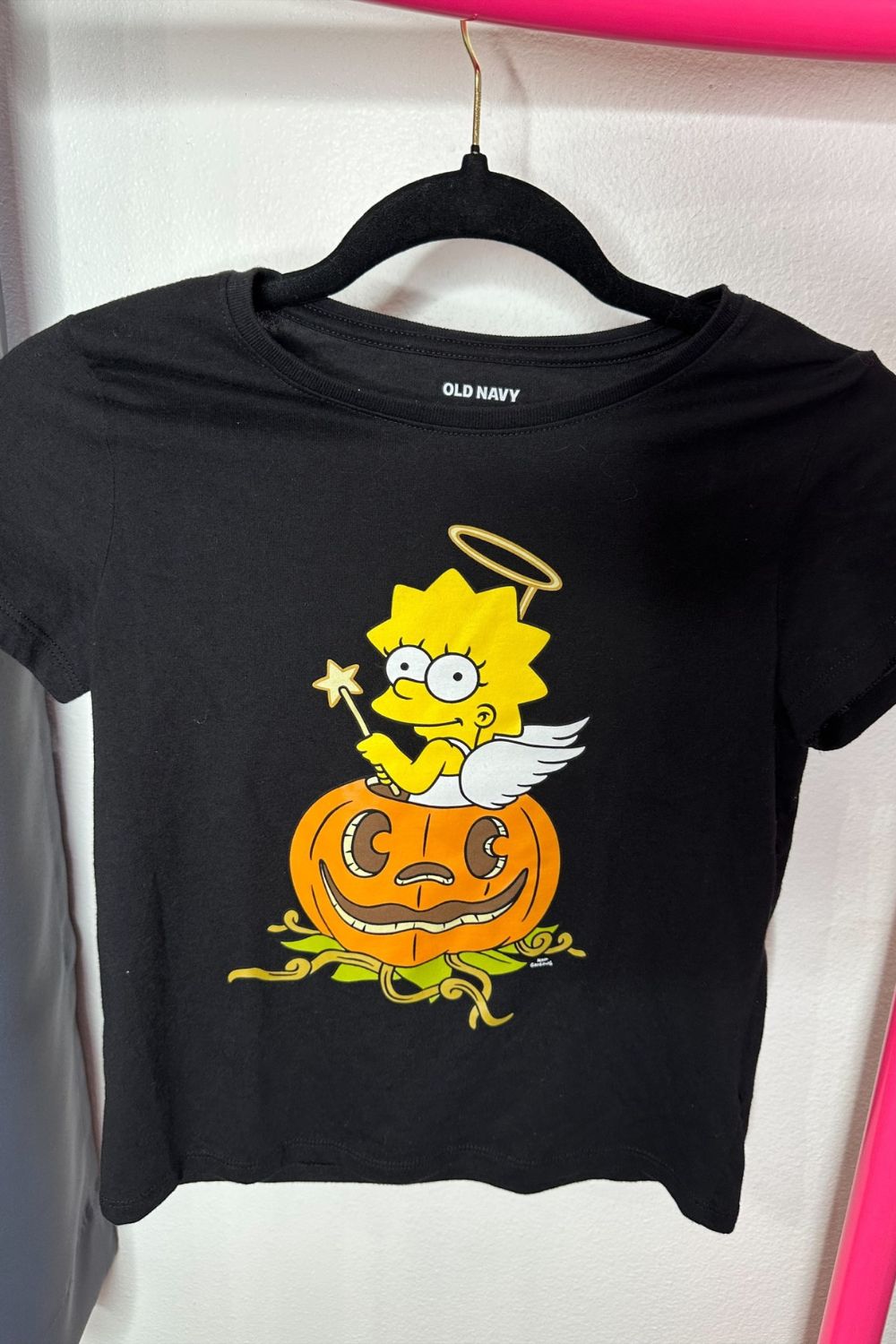 LISA SIMPSON PUMPKIN TEE SHIRT LARGE (10/12)*