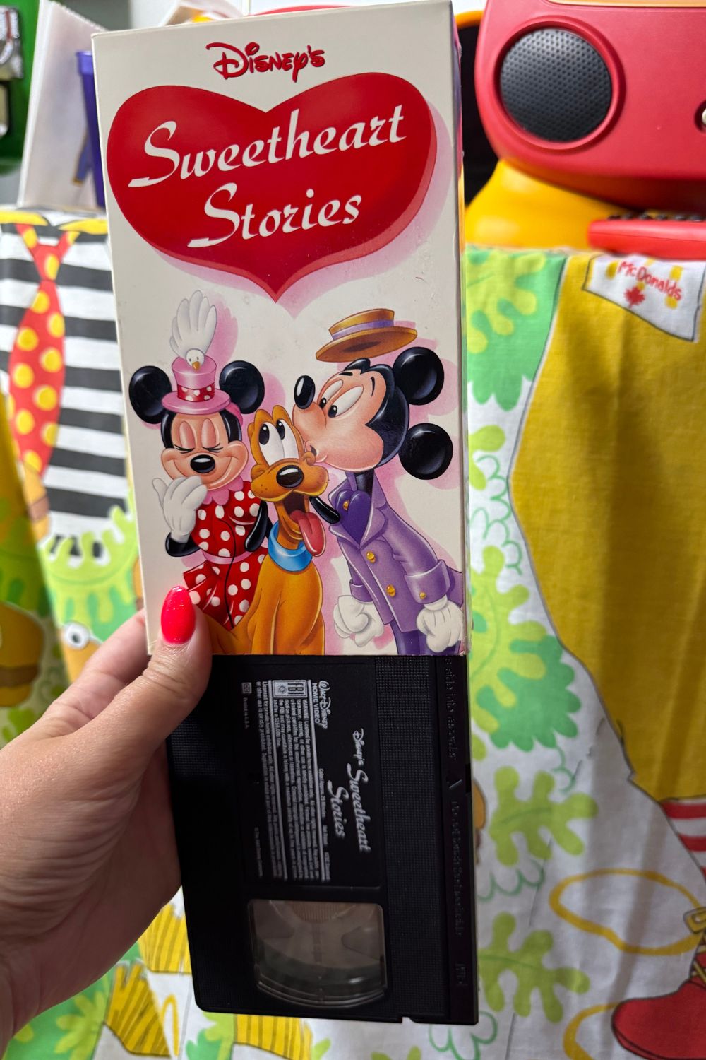 DISNEY'S SWEETHEART STORIES VHS*