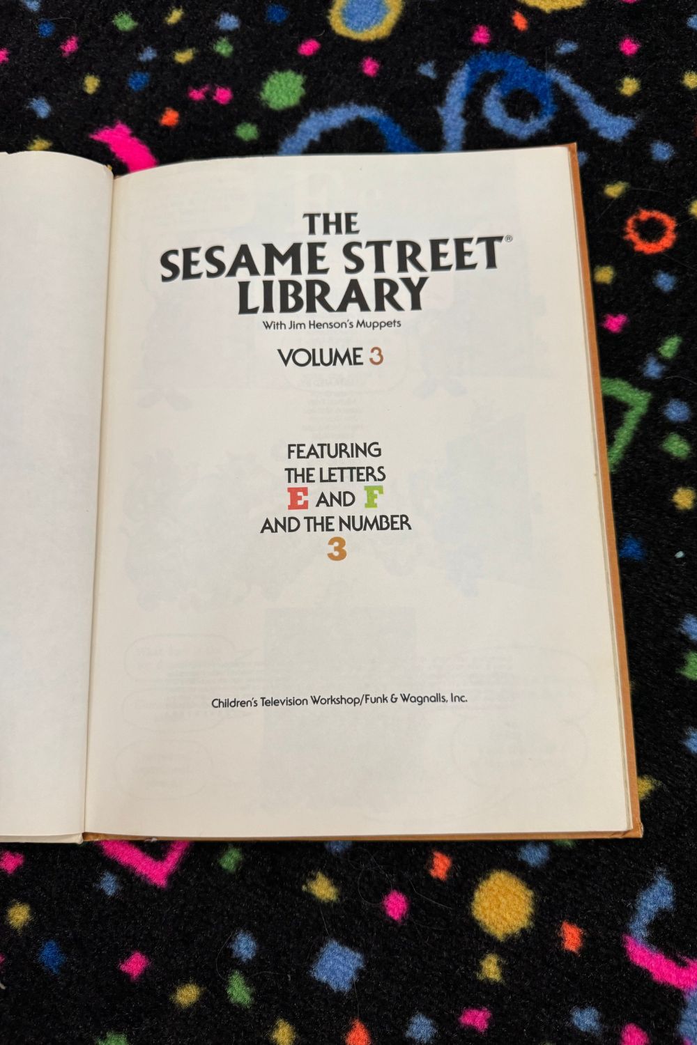 THE SESAME STREET LIBRARY VOLUME 3*