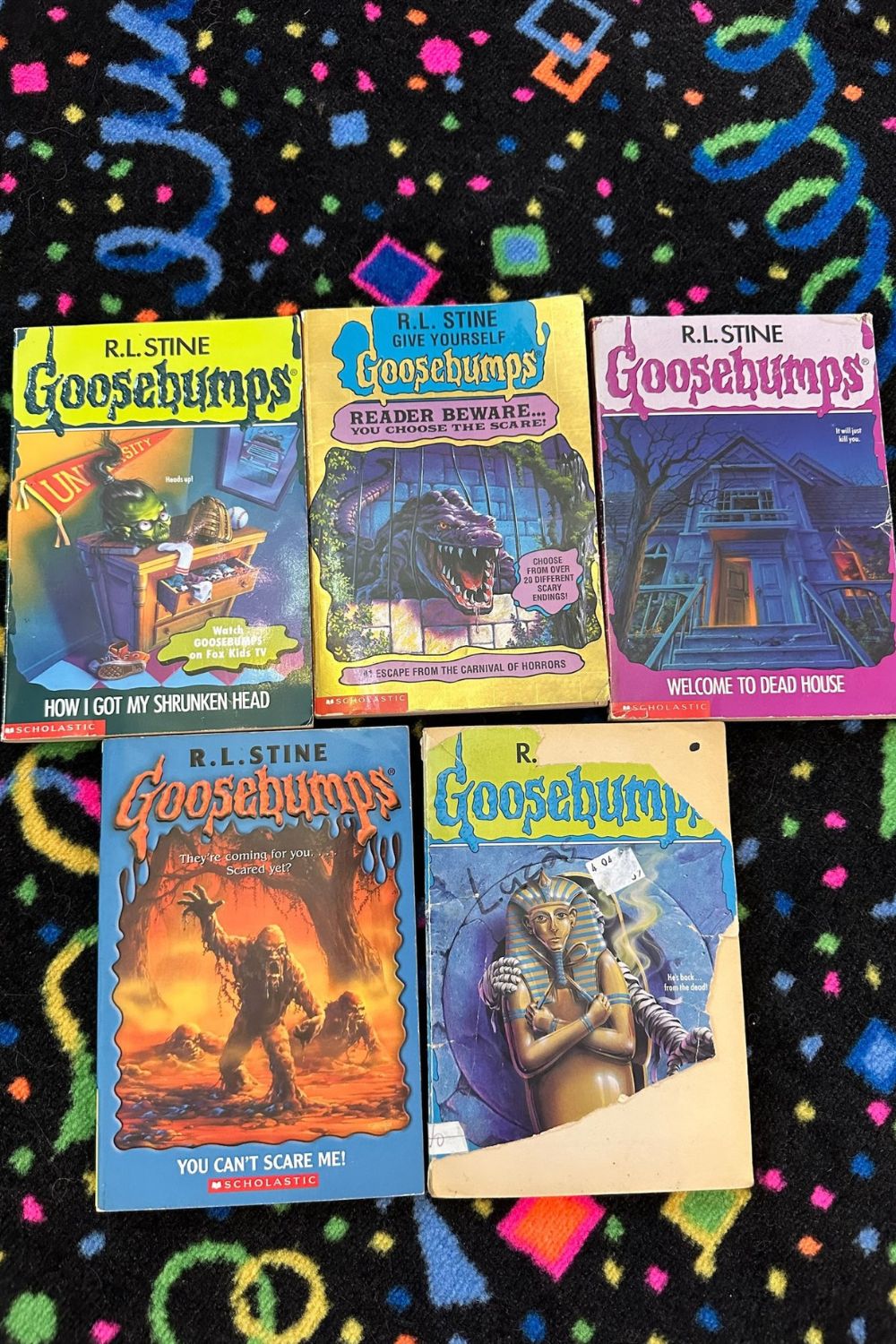 GOOSEBUMPS 5 BOOK BUNDLE*