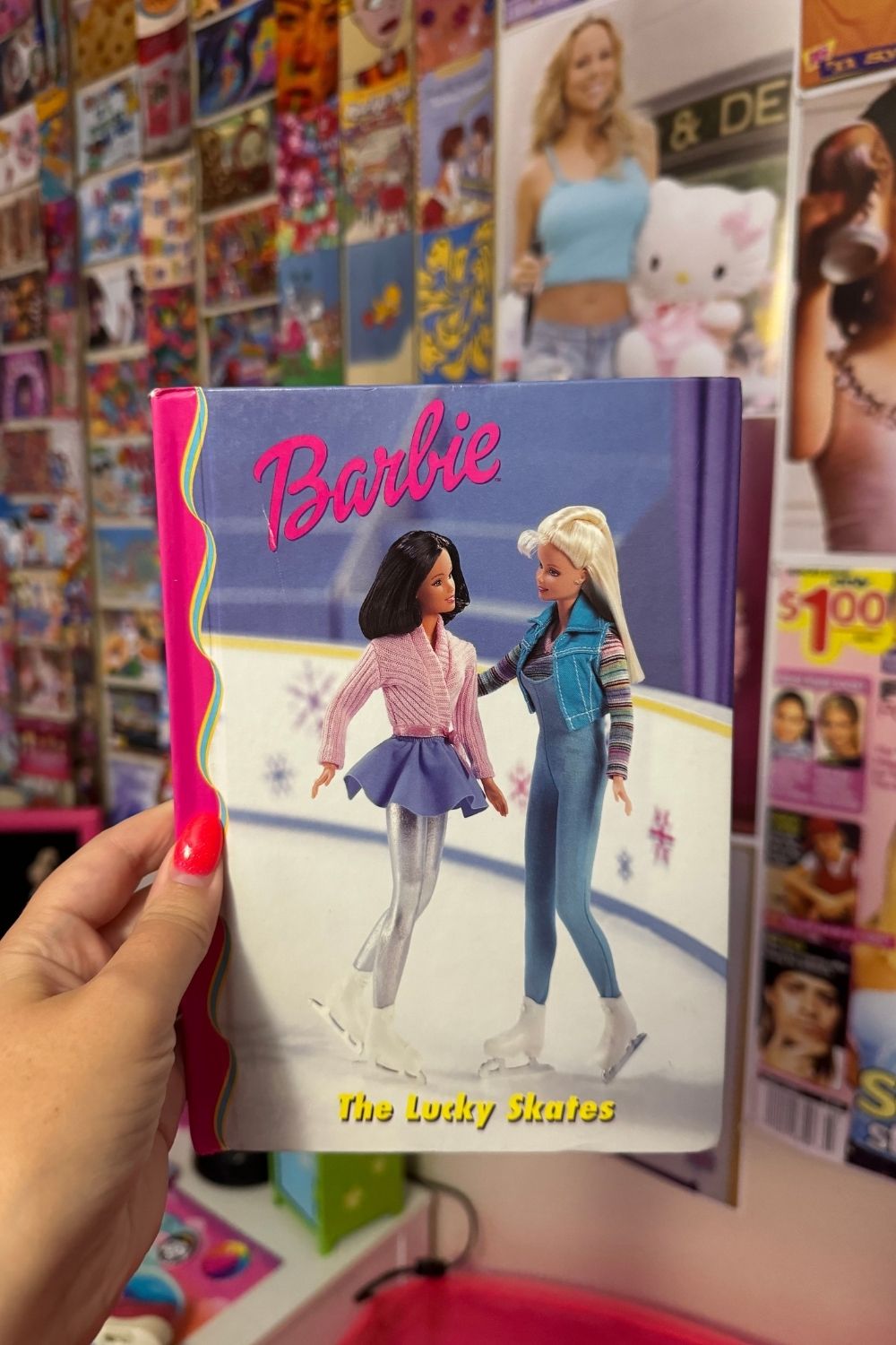 BARBIE THE LUCKY SKATES BOOK*