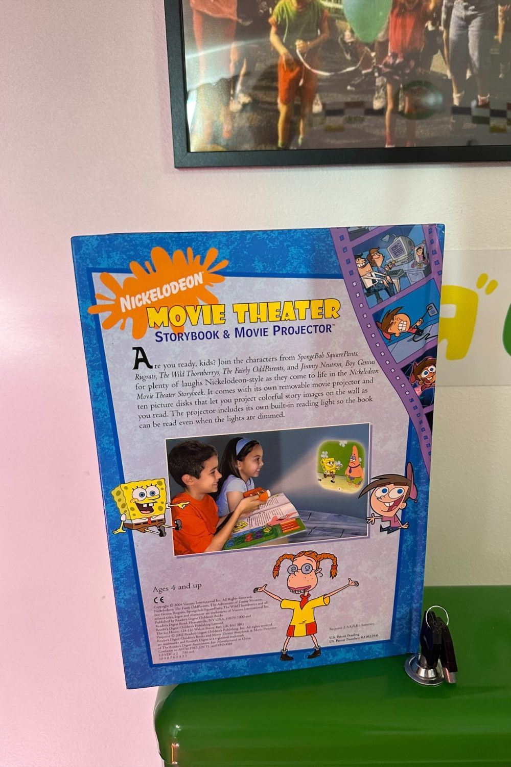 2004 NICKELODEON MOVIE THEATER STORYBOOK*