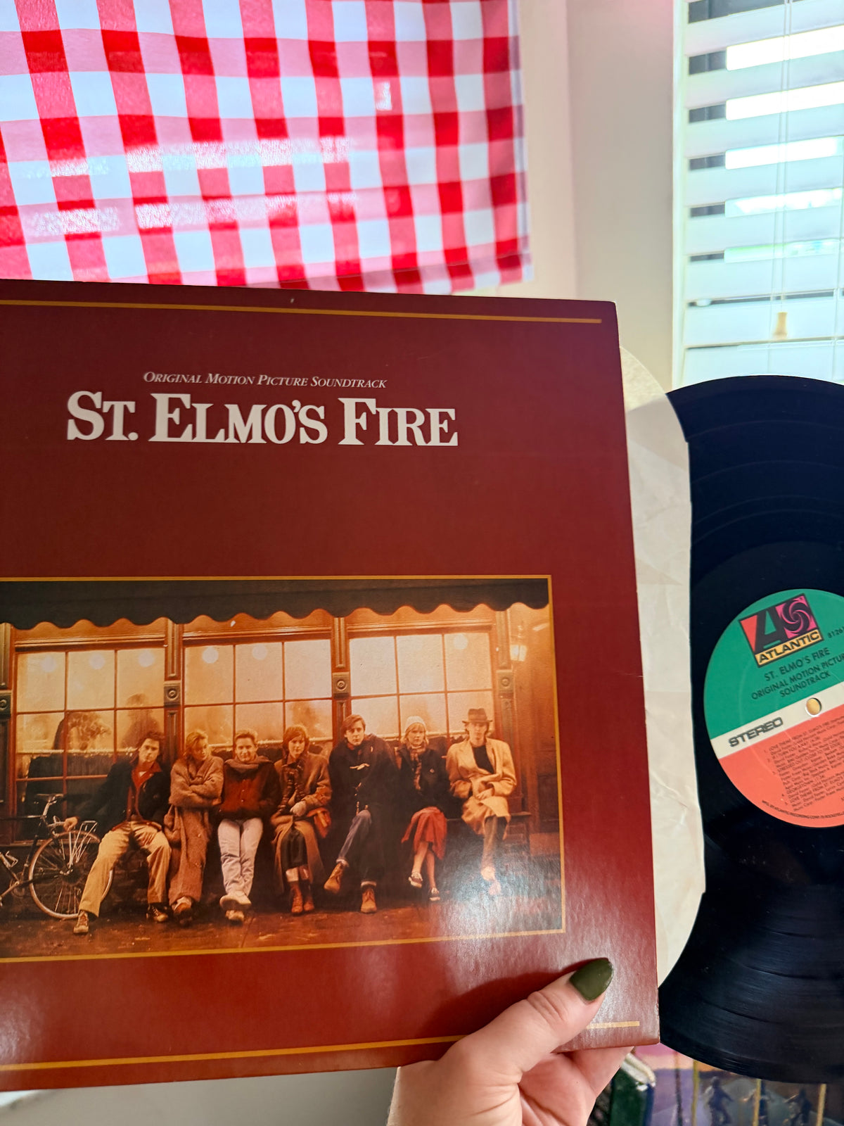 St. Elmo’s Fire vinyl record