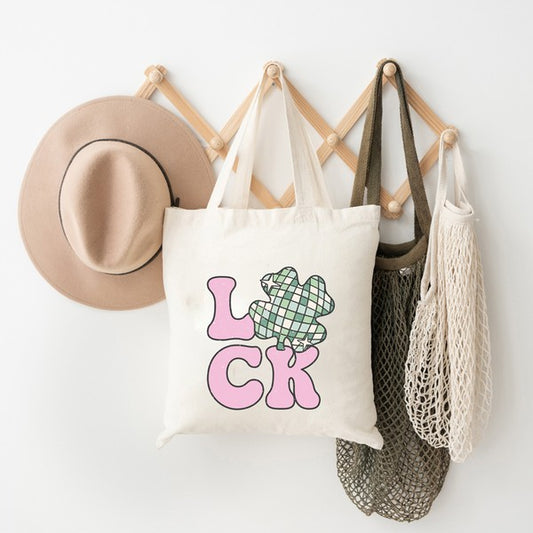 LUCK WITH SHAMROCK TOTE