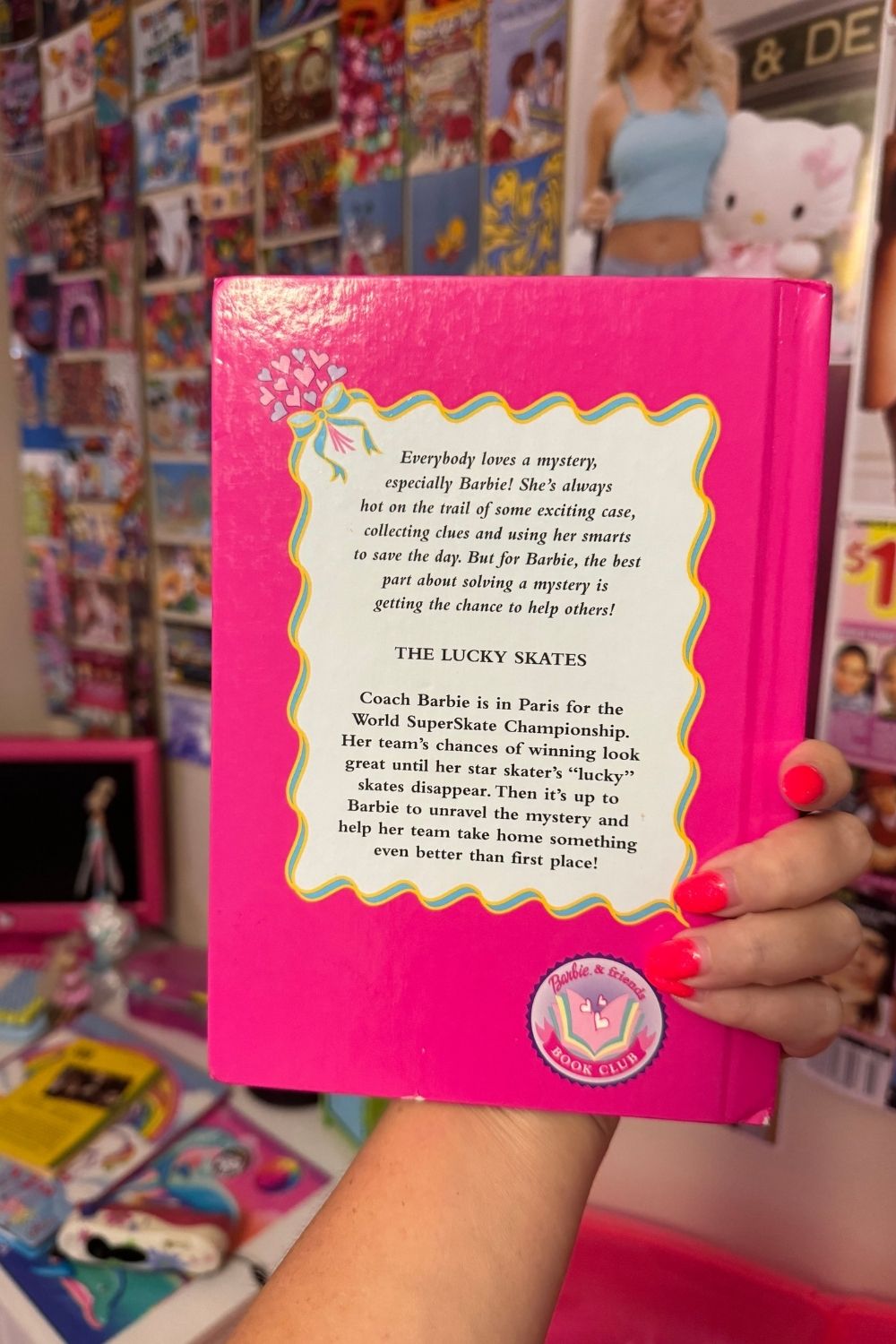 BARBIE THE LUCKY SKATES BOOK*