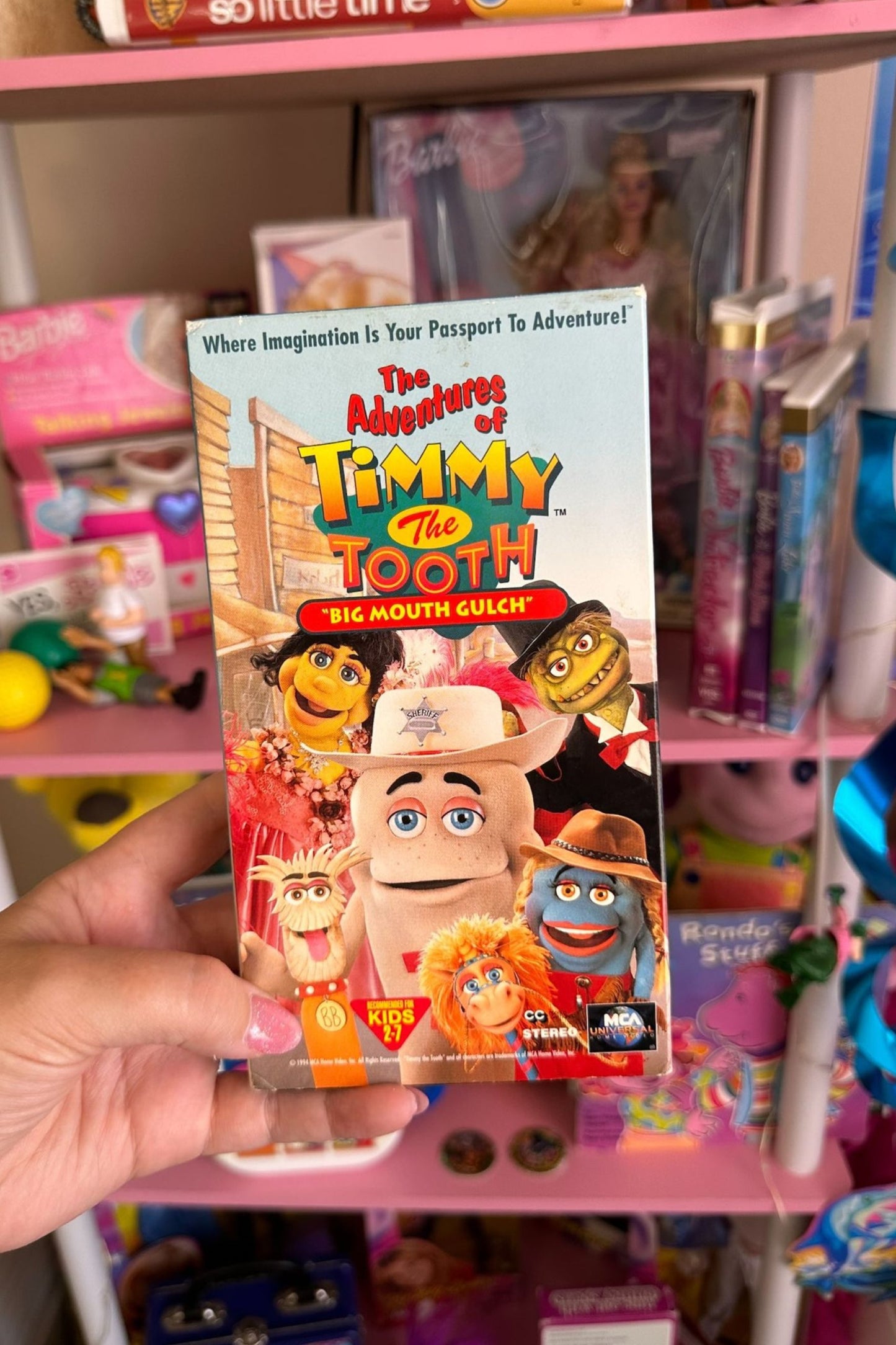 THE ADVENTURES OF TIMMY THE TOOTH VHS*